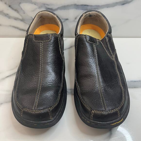 Dr. Martens DOC Men's Brown Leather Slip-On Colton Loafers Shoes Sz 8 - Picture 2 of 9